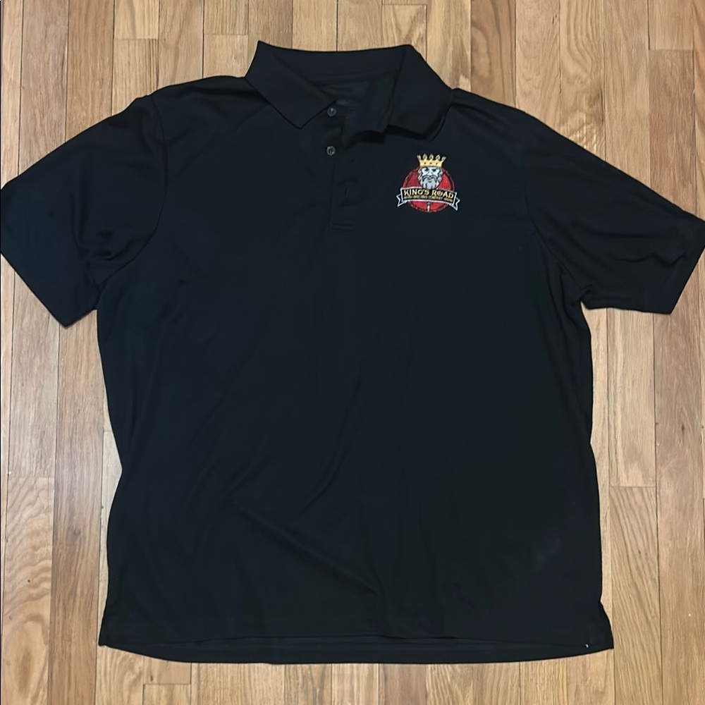 King’s Road Brewery Men’s Black Polo Shirt XXL